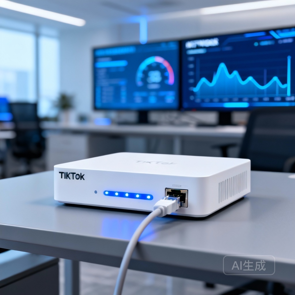 TIKTOK直播网络专线软路由盒子：TKL4如何解决跨境直播卡顿难题