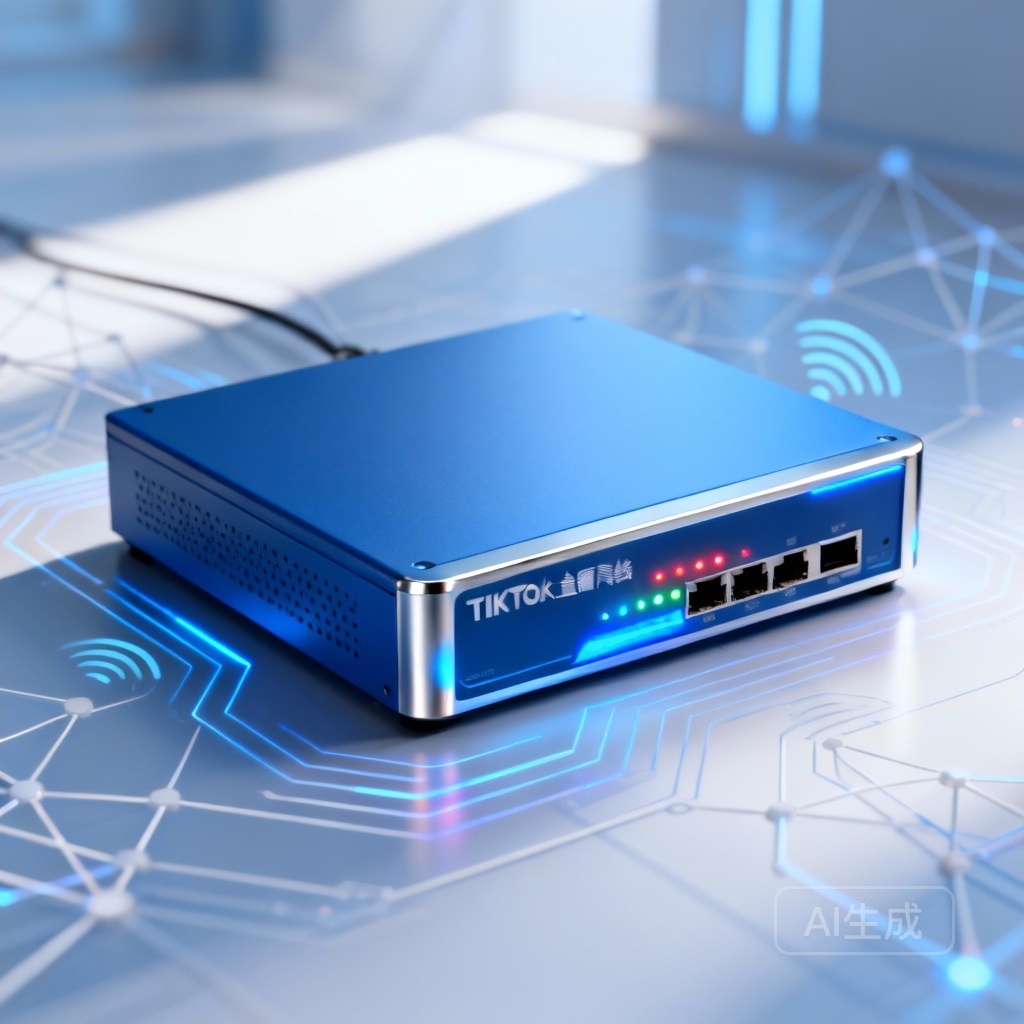 TIKTOK直播网络专线软路由盒子：TKL4如何解决跨境直播卡顿痛点？
